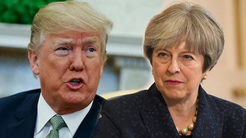Donald Trump and Theresa May