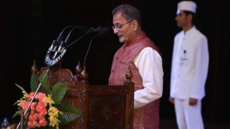 Kavinder Gupta takes oath as the new deputy Chief Minister of Jammu and Kashmir