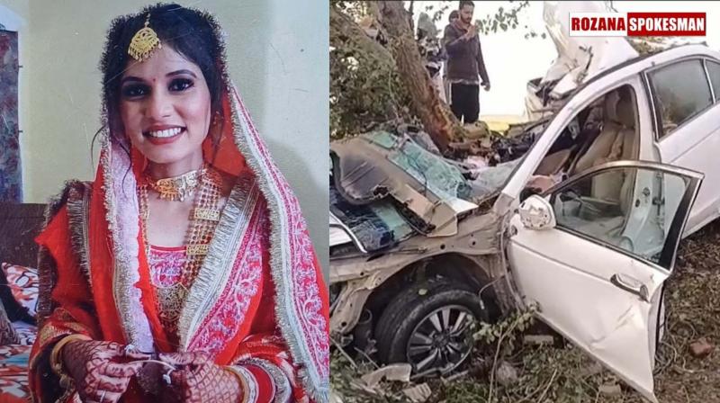 Punjab News: 21 year old newlywed bride dies in Devastating car tree collision; Groom Critically Injured