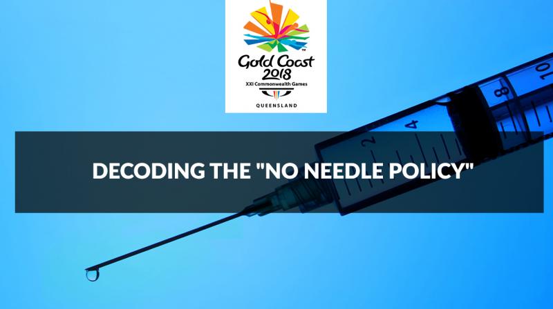 No needle policy declared by Athletics Federation 
