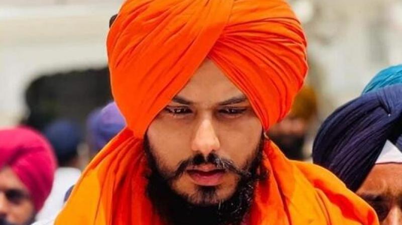 Punjab Extends MP Amritpal’s NSA Detention for Another Year (Image courtesy: HT)