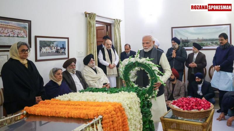 Mortal Remains of Dr. Manmohan Singh Brought to AICC Headquarters