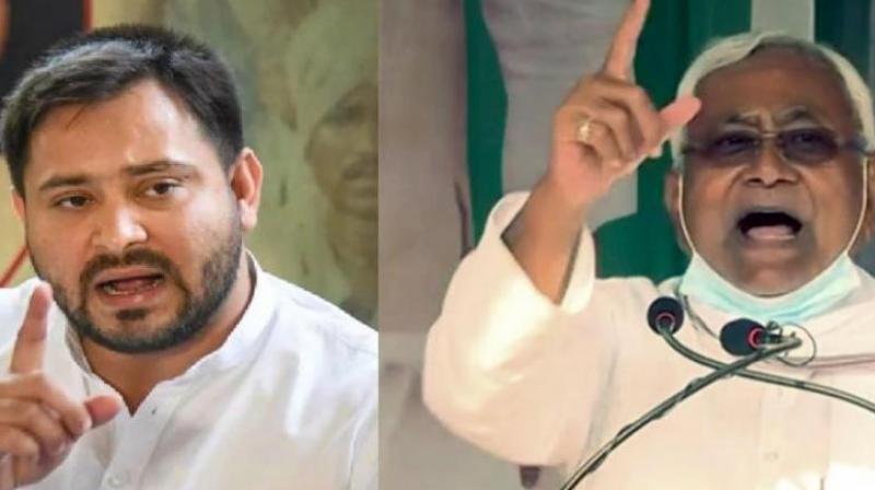Tejashwi Yadav and Nitish Kumar