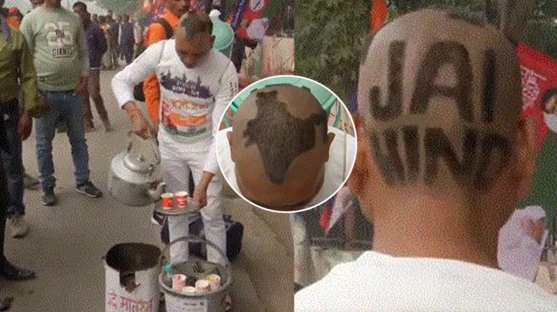 Patna Tea Seller Turns Heads With India-Map Hairdo During Nitish Kumar's 10th Oath Ceremony