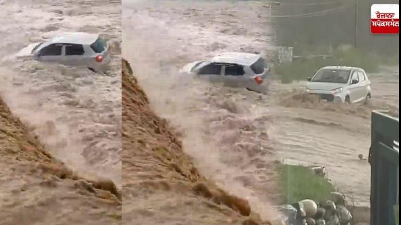 Uttarakhand: Landslide Hits Vikasnagar, Car Swept Away in Flash Flood