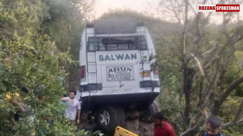 9 Pilgrims Killed As Bus Falls Into Gorge In Jammu And Kashmir After Terrorists Open Fire