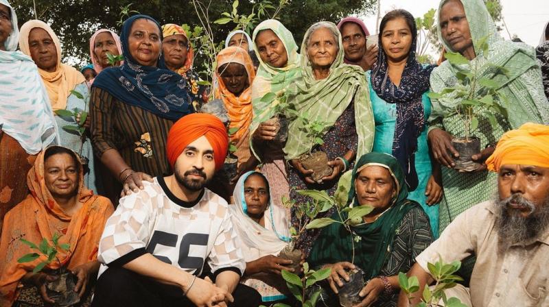 Diljit Dosanjh Turns Climate Champion, Extends Support to Mission 'Plant 1 Billion Trees'