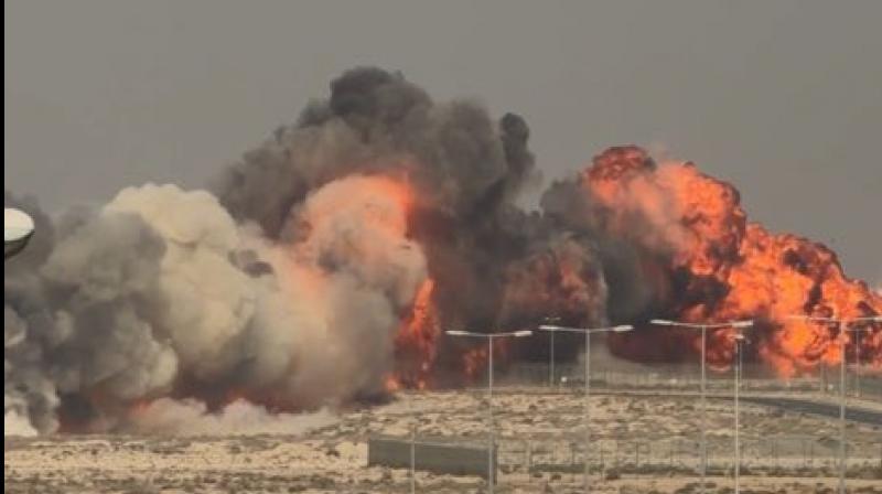Plane Crash Dubai: plane crashed during flight display at Dubai Air Show