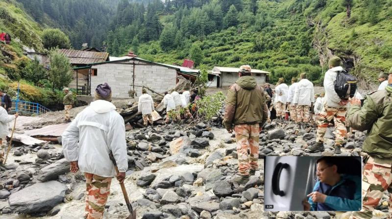 Dharali, Uttarkashi Cloudburst: 130 Rescued, Several Missing Including 11 Soldiers, Rescue Underway