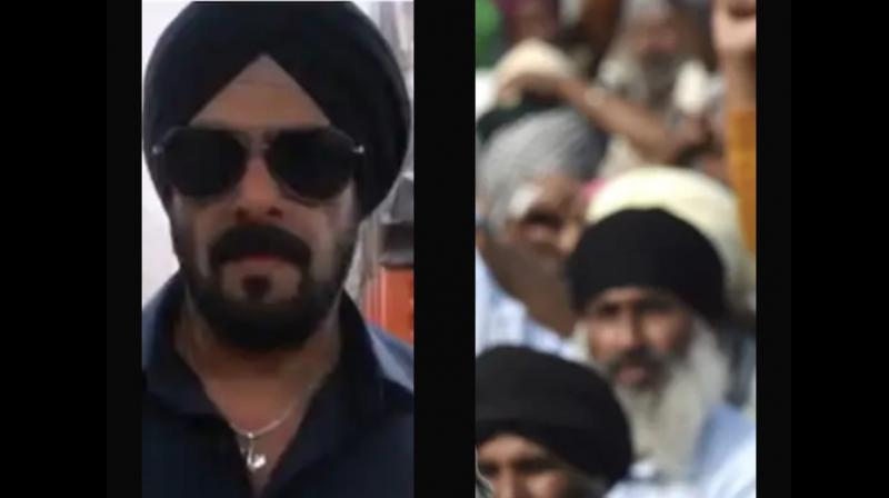 Salman Khan playing Sikh cop
