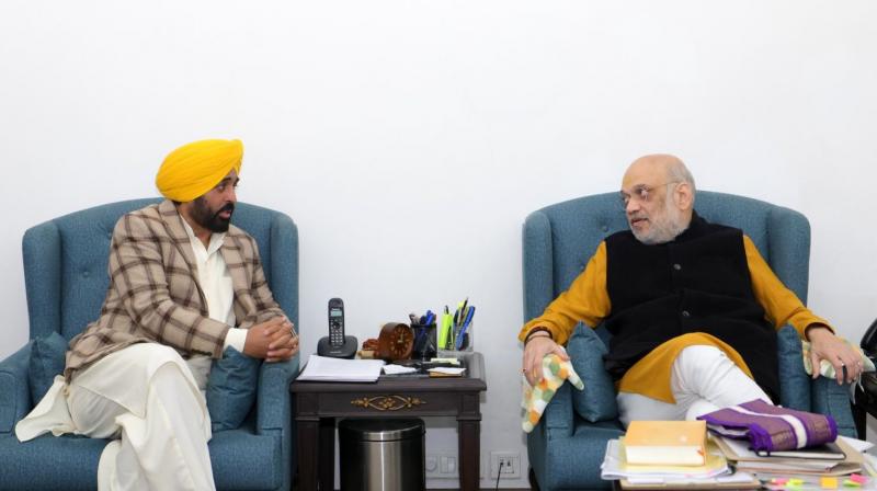 The Chief Minister also reiterated Punjab's firm stance on the Sutlej Yamuna Link (SYL) canal. File Photo.