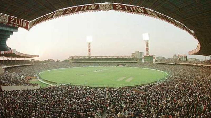 The hallowed Eden Gardens