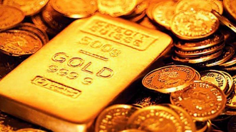 Gold prices slipped by Rs 90