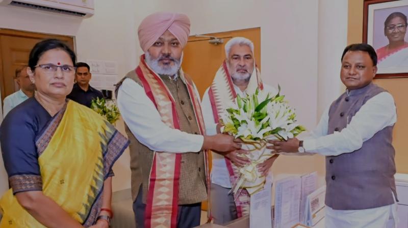 Punjab Invites Odisha CM to Sri Guru Tegh Bahadur Ji's 350th Martyrdom Commemoration