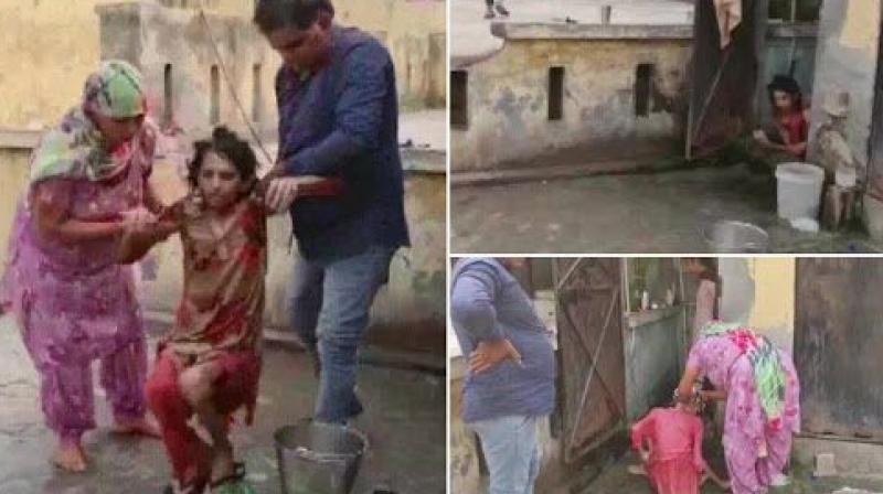 Haryana woman locked up in toilet