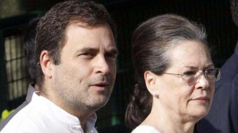 Rahul Gandhi and Sonia Gandhi