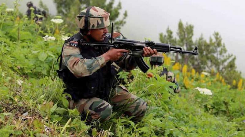 Army today foiled an infiltration bid along the Line of Control