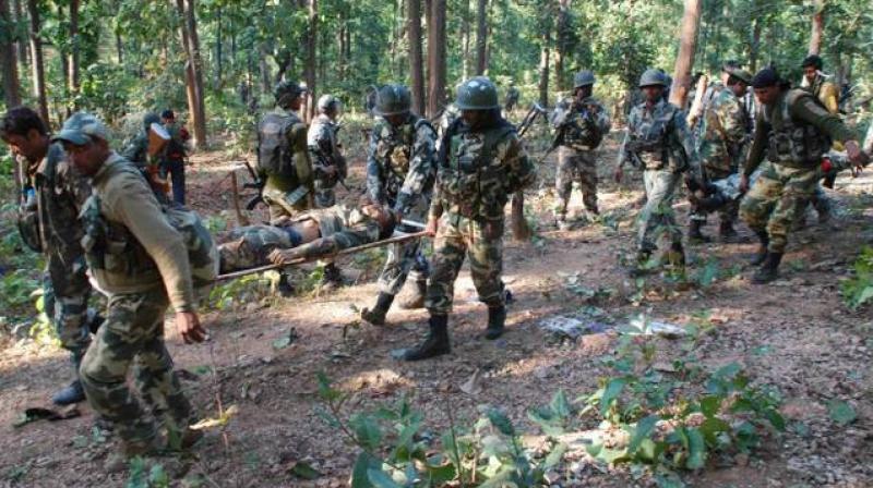 Two soldiers injured in landmine blast