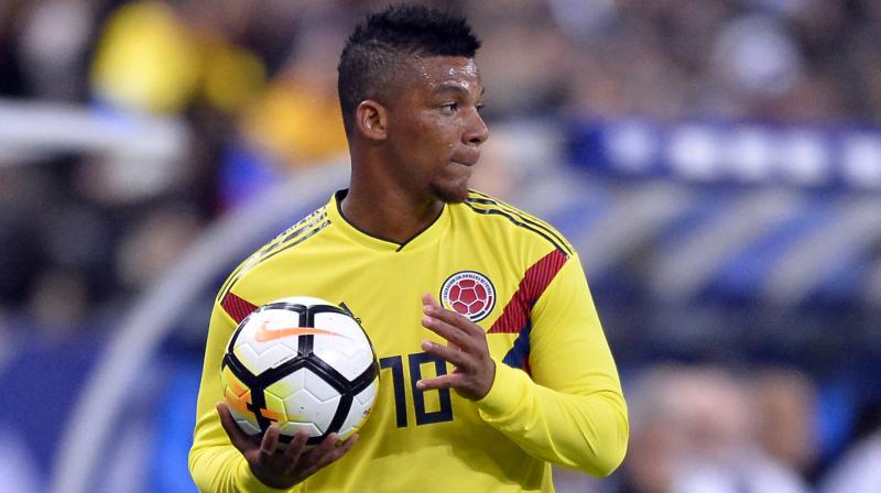 Colombia defender Frank Fabra