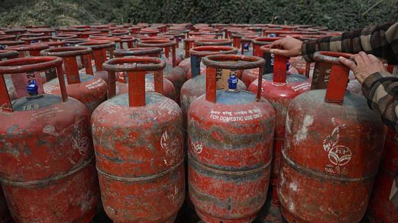 India's domestic gas production currently meets about half of the country's daily requirement of 19.1 million standard cubic meters. File Photo.