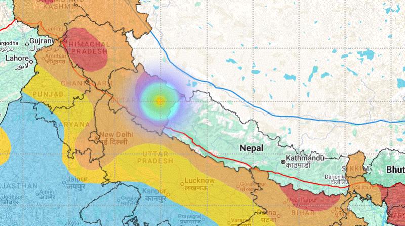 3.6-Magnitude Earthquake Hits Uttarakhand's Bageshwar This Afternoon; No Casualties Reported
