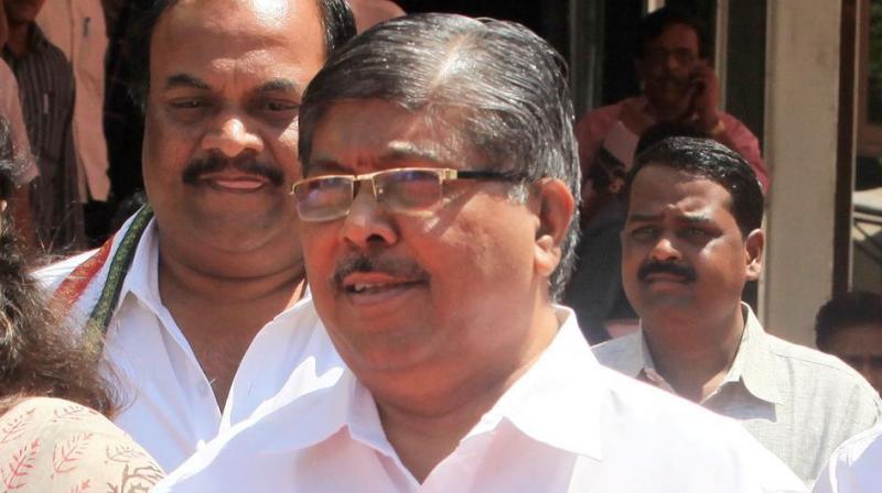 Revenue Minister Chandrakant Patil