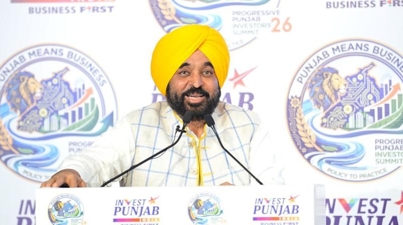 Invest in Punjab, Govt will provide full support & incentives: CM Bhagwant Singh Mann File Photo.