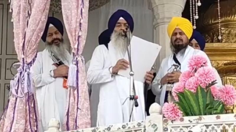 Sukhbir Singh Badal summoned by Sri Akal Takht Sahib, asked to give explanation within 15 days 