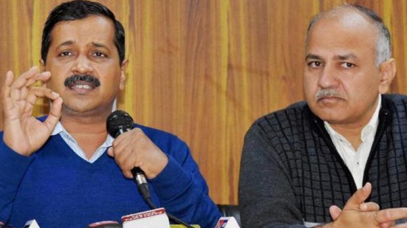 Arvind Kejriwal and Manish Sisodia