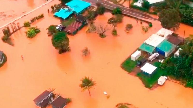 Record rains destroyed or severely damaged 115 Hawaii homes