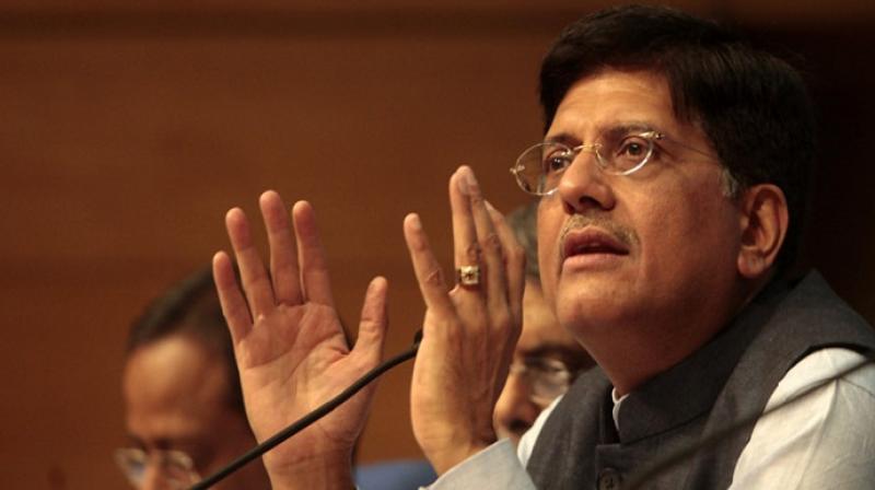 Railway Minister Piyush Goyal