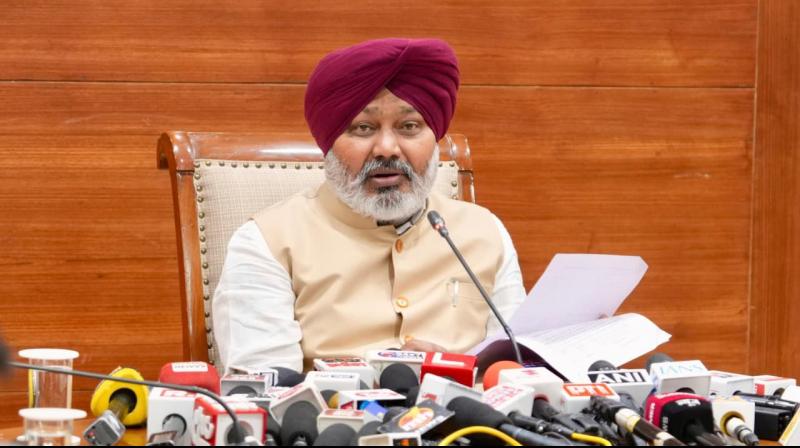 Punjab Under AAP Govt Ranks Among Top-3 States in Revenue Growth as Own Tax Collection Jumps to Rs 57,919 Crore: Harpal Singh Cheema  File Photo