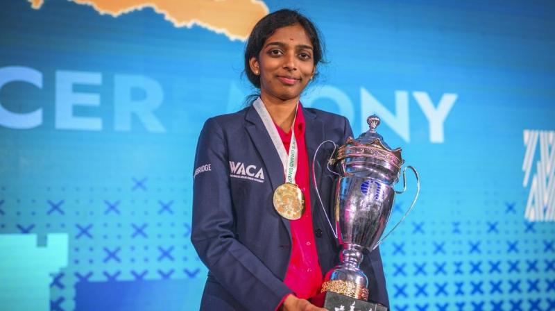 PM Modi congratulates Vaishali Rameshbabu for winning FIDE Women's Grand Swiss 2025