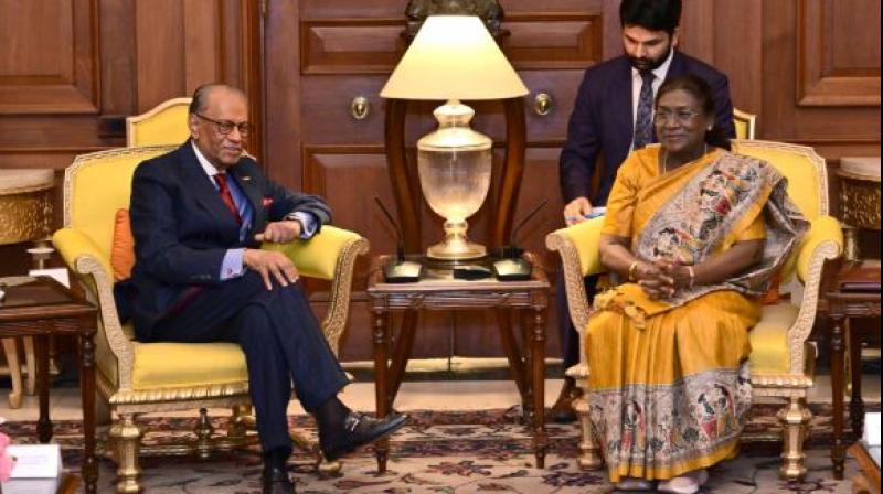Mauritius PM Calls On President Murmu; Has Special Place In India's ‘Neighbourhood First' Policy
