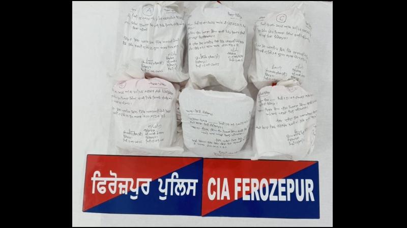 Ferozepur Police in Inter-State Drug Supply Racket,  Arrests One From Patiala, Recovers 5 Kg Heroin