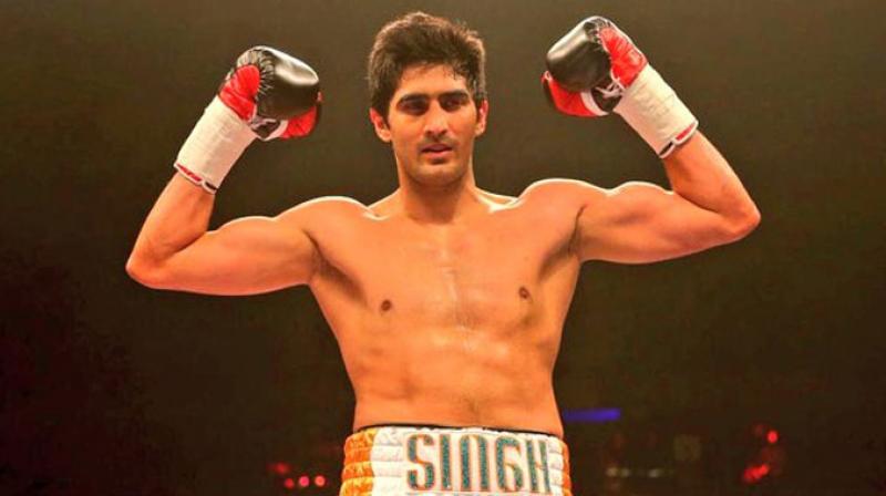 Indian boxing star Vijender Singh 