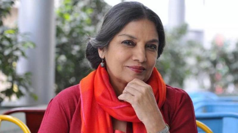 Veteran actor Shabana Azmi