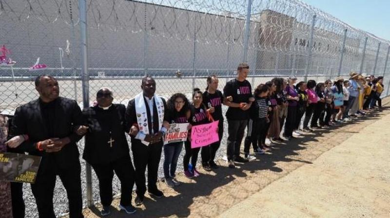 Where are the children? several women shout together