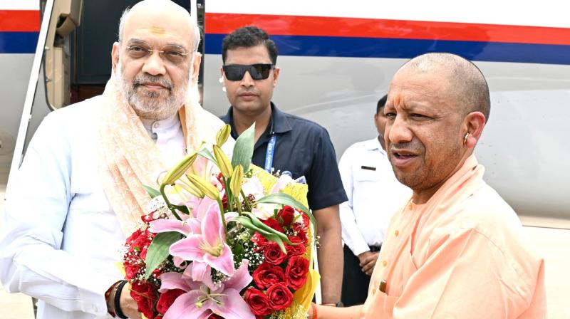 Yogi Adityanath, Amit Shah Hand Over Appointment Letters to Over 60,000 New UP Police Constables