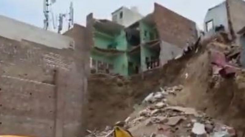 Building Collapses in Mathura, Uttar Pradesh; Rescue Operations Underway