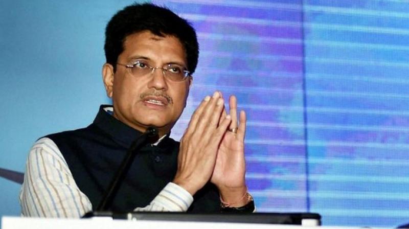 Railway Minister Piyush Goyal