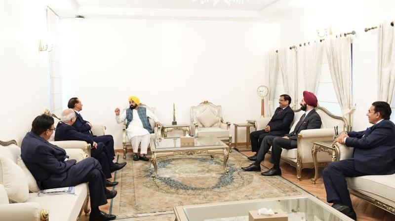 Global industry leaders hail Punjab as emerging investment hub under leadership of CM Bhagwant Singh Mann File Photo.