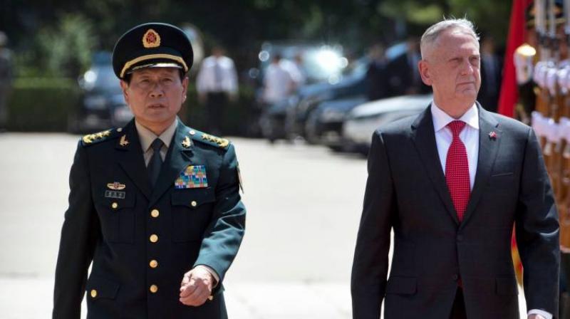 US, Chinese defence chiefs talk cooperation despite tensions