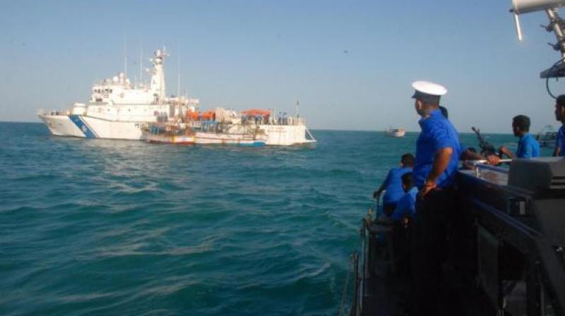 Twelve Tamil Nadu fishermen were today arrested by the Sri Lankan Navy