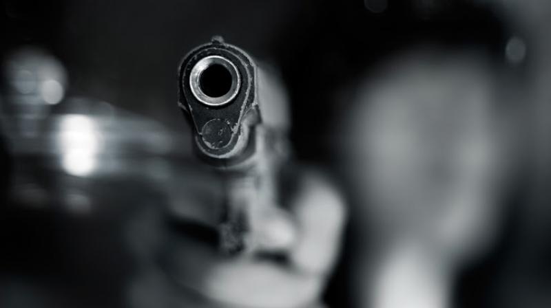 A 33-year-old businessman was shot dead by two unidentified persons