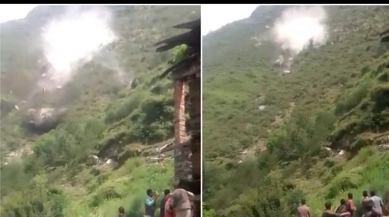 Watch Video: Explosive Landslide Rocks THIS Route in Himachal Pradesh