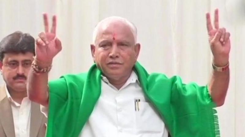 B.S. Yeddyurappa sworn-in as Karnataka CM