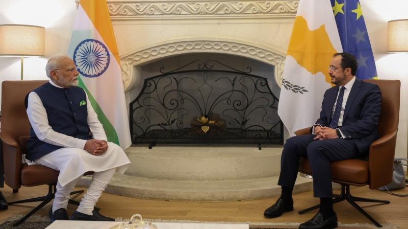 Prime Minister Narendra Modi Conferred with Cyprus’ Highest Civilian Honour, Strengthens India-Cyprus Ties