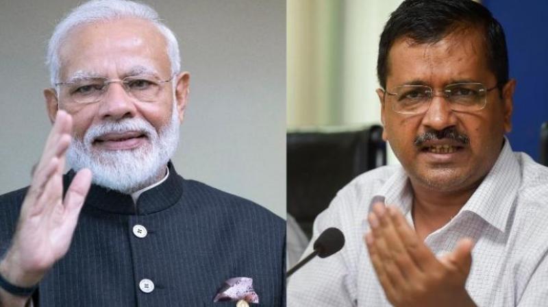 Narendra Modi and Arvind Kejriwal