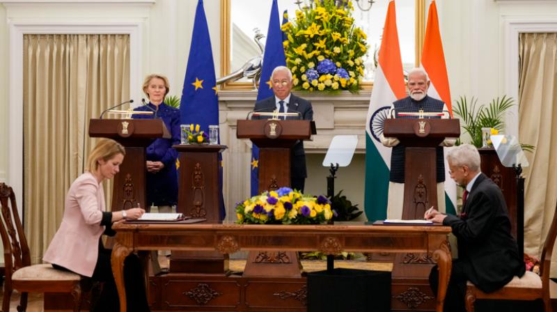 India-EU signs biggest Free Trade Agreement in India's history: PM Modi